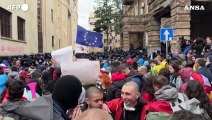 Georgia, protesta davanti al Parlamento contro la 