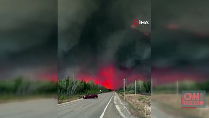Kanada'da orman yangını 10 bin hektarlık alana yayıldı