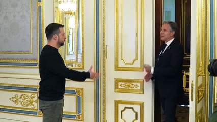 Blinken in Kiew: US-Militärhilfe "ist auf dem Weg"