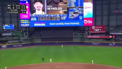 ¡Bryan Reynolds se fue de 5-5 con 2 2B, HR y 2 RBI en la victoria de los Piratas!