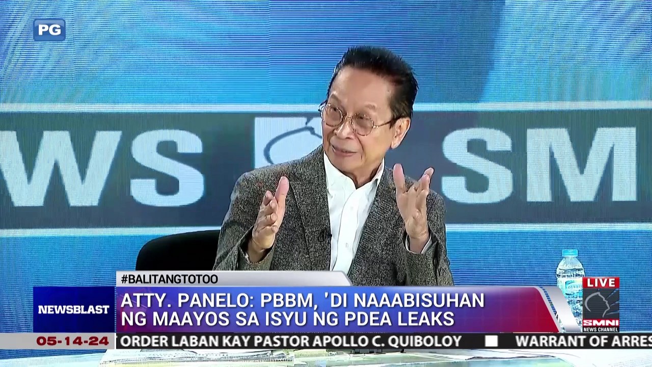 Atty. Panelo: PBBM, 'di naaabisuhan ng maayos sa isyu ng PDEA leaks