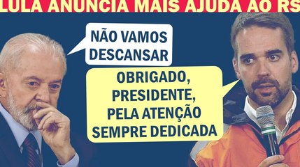 EM REUNIÃO COM EDUARDO LEITE, LULA ANUNCIA SUSPENSÃO DA DÍVIDA GAÚCHA POR TRÊS ANOS | Cortes 247