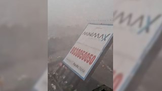 Inde : un panneau publicitaire géant s'effondre et fait 14 morts
