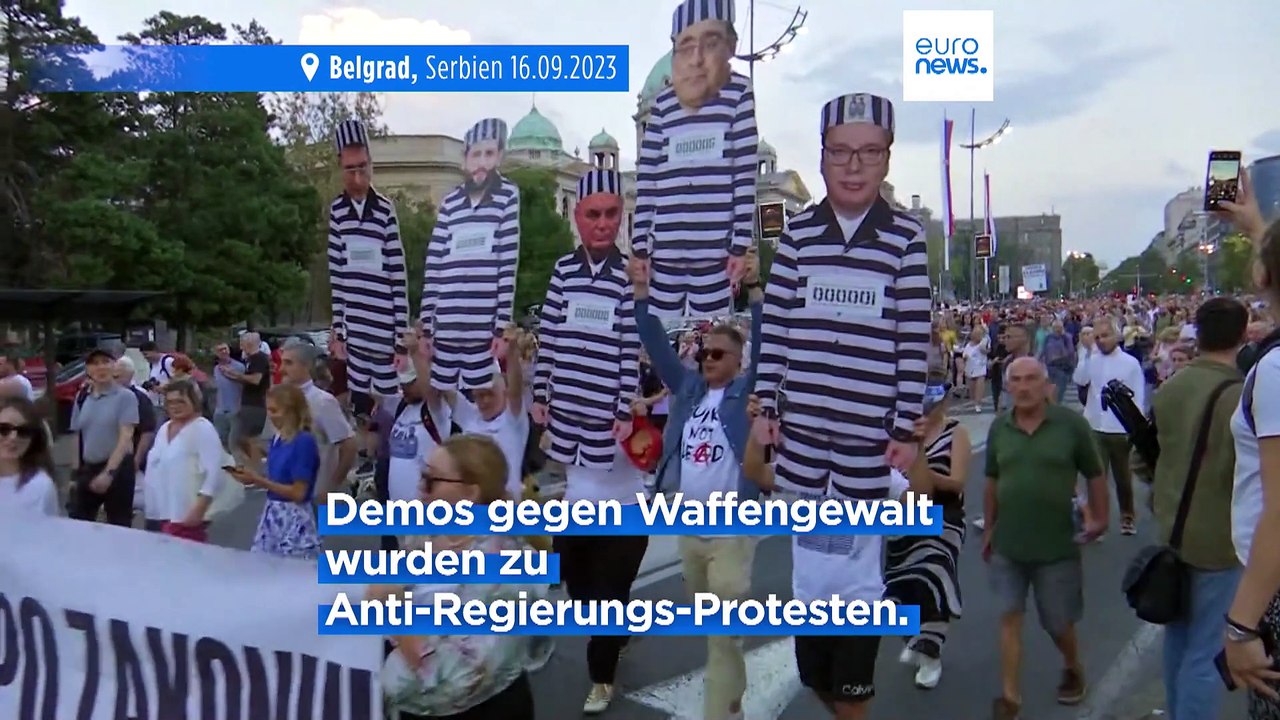 Gleitet Serbien in Richtung Autoritarismus oder nähert es sich der EU-Mitgliedschaft?