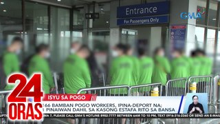 166 Bamban POGO workers, ipina-deport na; 1 pinaiwan dahil sa kasong estafa rito sa bansa | 24 Oras