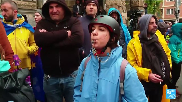 Georgian Parliament adopts scontroversial Russian law despite protests