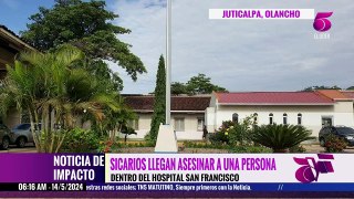Asesinan a paciente en hospital de Juticalpa y luego matan al sicario