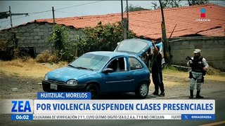 Suspenden las clases presenciales en Huitzilac tras la masacre de ocho personas