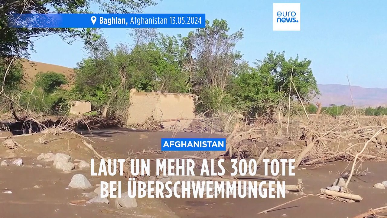 Mehr als 300 Tote nach Überschwemmungen in Afghanistan