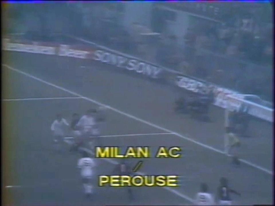 MILAN AC  -  PEROUSE  - 1978  -  SAISON  1978/1979 -