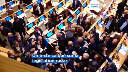 Le Parlement géorgien adopte la "loi sur l'influence étrangère"