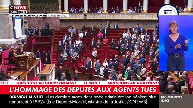 A 15h ce mardi, à l'ouverture de la séance à l'Assemblée Nationale, Yaël Braun-Pivet est revenue sur l'attaque du fourgon pénitentiaire dans l’Eure, dans laquelle au moins 2 agents pénitentiaires ont été tués. Les auteurs de cette attaque criminelle ne d