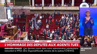 Attaque d’un fourgon pénitentiaire dans l’Eure - Regardez la minute de silence à l'Assemblée Nationale avec les députés bouleversés face à ce drame - VIDEO