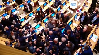 Parlamento da Geórgia aprova a polémica lei da influência estrangeira