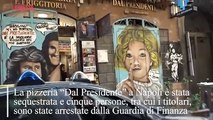 Camorra, sequestrata famosa pizzeria di Napoli: la finanza davanti al ristorante