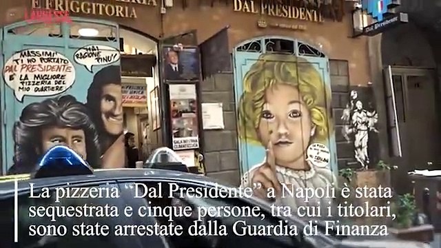 Camorra, sequestrata famosa pizzeria di Napoli: la finanza davanti al ristorante