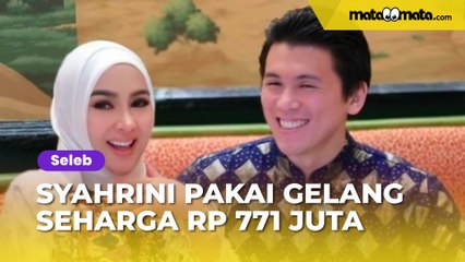 Syahrini Pakai Gelang Rp771 Juta Saat Dikonfirmasi Hamil Anak Pertama