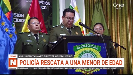 Policía rescata a menor de edad