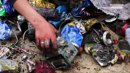Why kids risk getting buried alive by trash in Syria's 'Valley of Death'