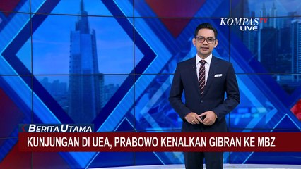 Kunjungan di UEA, Prabowo Kenalkan Gibran Rakabuming ke MBZ