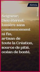 Prière pour demander à Dieu nous guider de Basile de Césarée