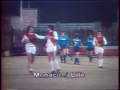 MONACO -LILLE - 1978 - SAISON 1978/1979 -