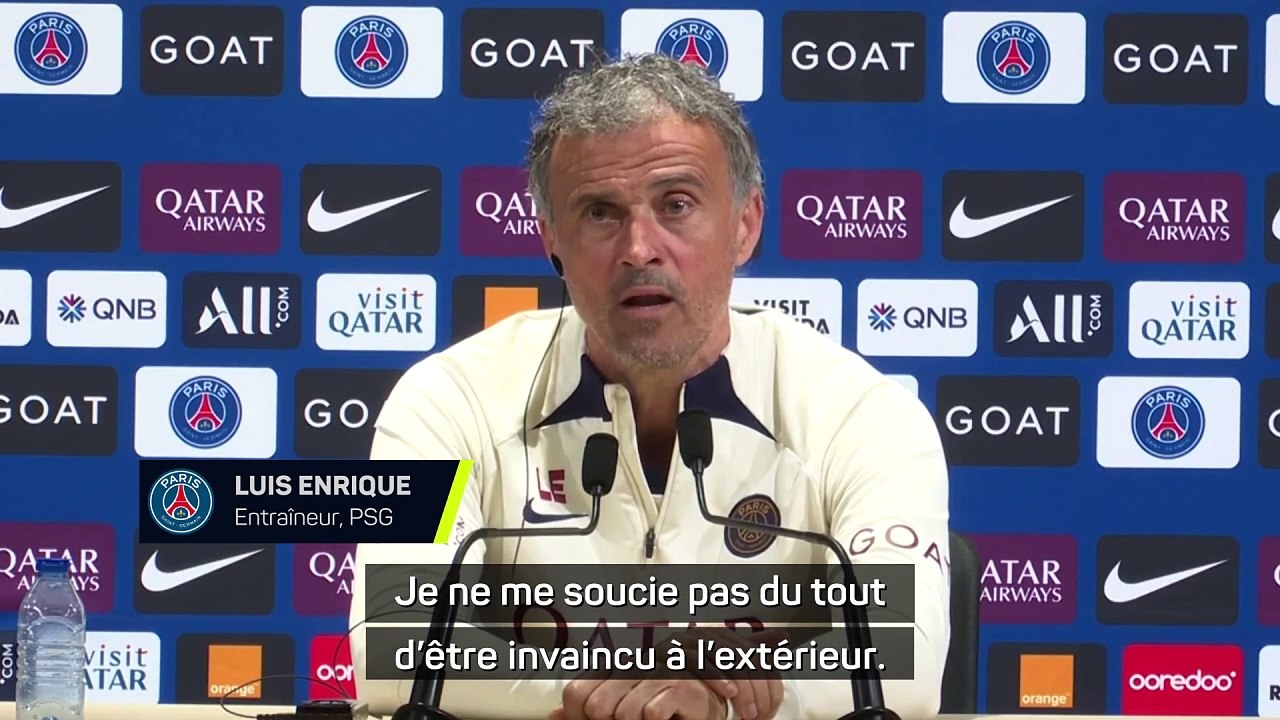 Luis Enrique : "Ce qui m'importe, c'est de savoir qui veut se battre pour ces couleurs"
