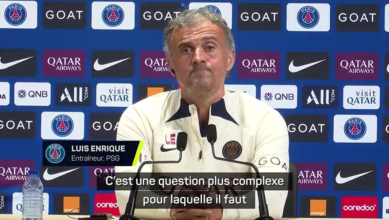 Luis Enrique : "Il y aura des renforts dans toutes les lignes"