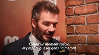 Beckham parmi les stars à la première du documentaire 