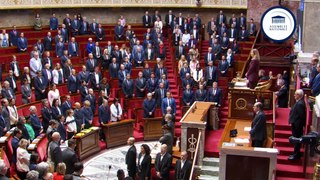 Assemblée nationale : une minute de silence pour les deux agents tués au péage d'Incarville