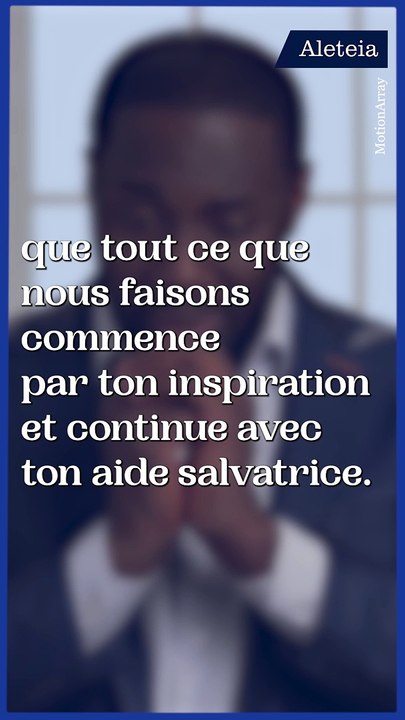 Une prière à réciter avant une réunion importante