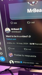 Ibai pidiendo ideas para su posible vídeo con MrBeast