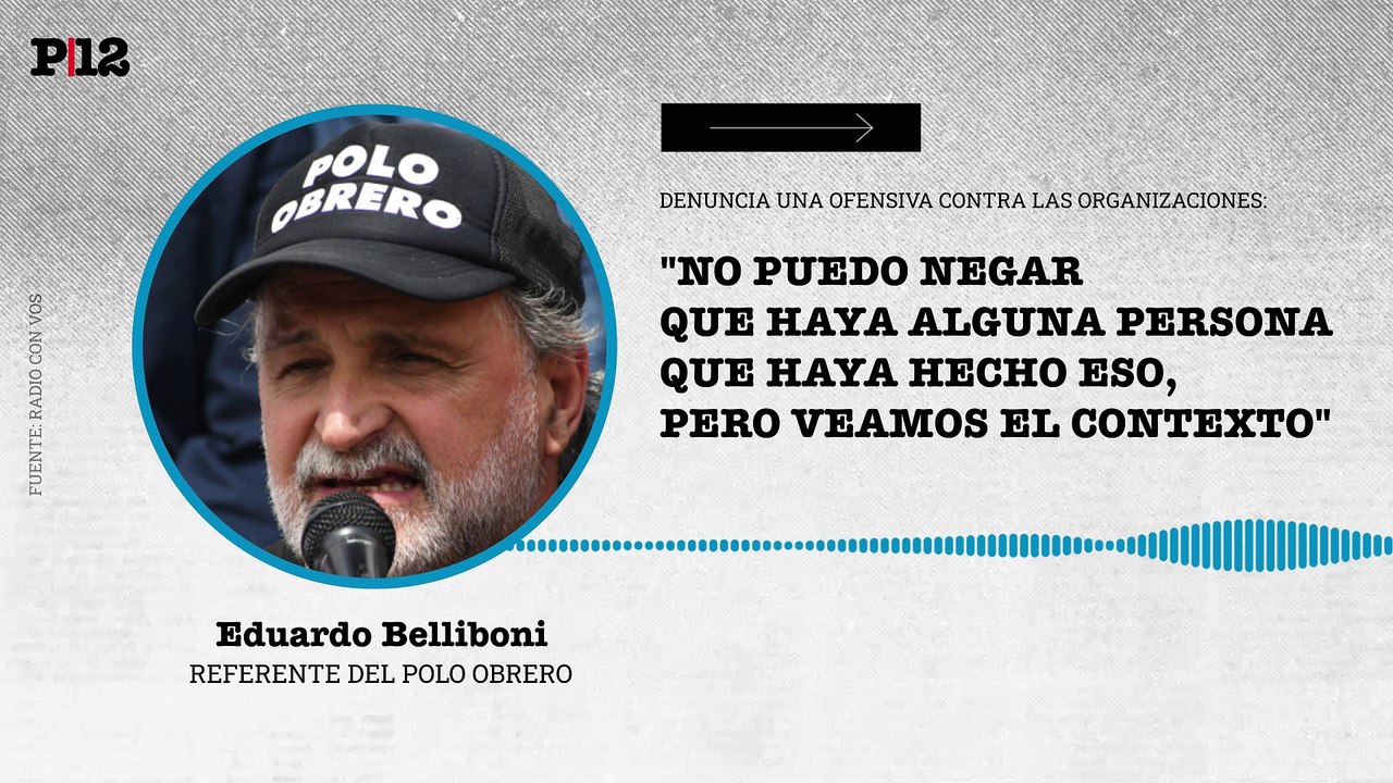 Eduardo Belliboni reconoció que "puede haber algún caso" de quienes extorsionan a beneficiarios de planes sociales