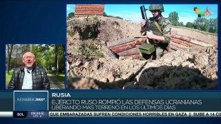 Ejército ruso rompe defensas ucranianas en Járkov