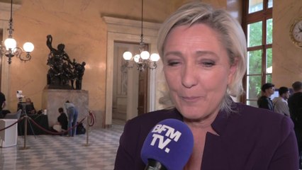 Marine Le Pen: "S'il y avait une proposition de débat [avec Emmanuel Macron], il doit se dérouler en septembre"