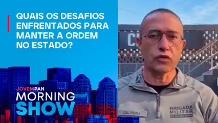 Comandante-geral da BM do RS: “Temos 55 EMBARCAÇÕES envolvidas no PATRULHAMENTO ostensivo”