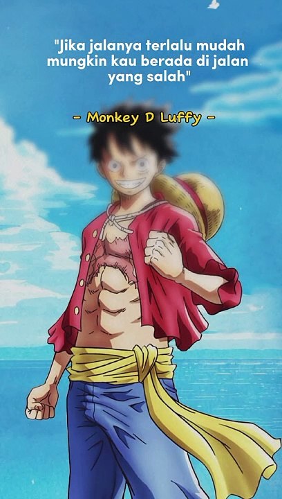 Kata bijak Luffy