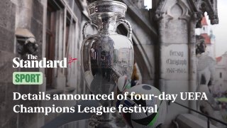 Details announced of four-day UEFA Champions League festival to accompany final at Wembley