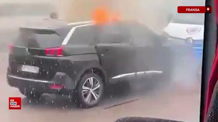 Fransa'da cezaevi minibüsüne pusu kuruldu