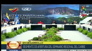 Apertura del Seminario Regional del Caribe en Venezuela