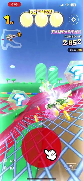 Mario Kart Tour - Tanooki Mario Cup Gameplay (Mario Tour 2024)