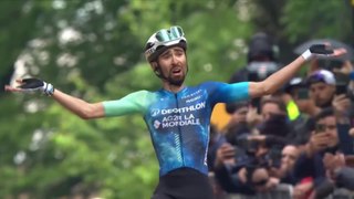 Cycling - Giro d'Italia 2024 - French day on Giro ! Valentin Paret-Peintre wins and stronger than Romain Bardet !