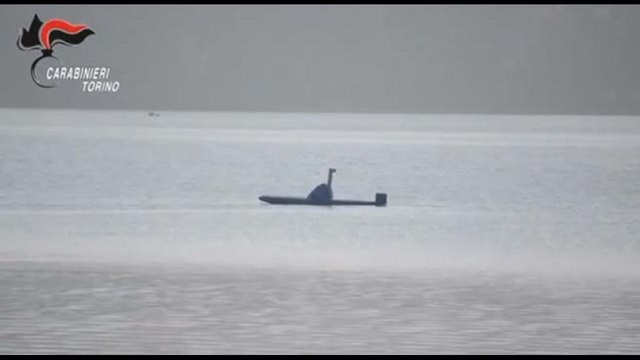 Il sommergibile radiocomandato per la droga scoperto dai carabinieri