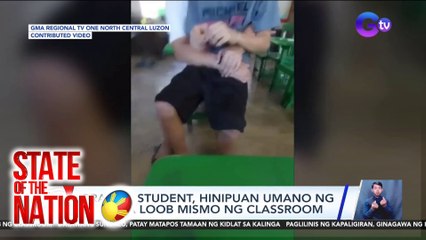 Grade 6 student, hinipuan umano ng guro sa loob mismo ng classroom | SONA