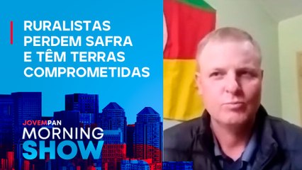 Produtor rural no RS: “Eu PERDI praticamente 70% da minha ÁREA produtiva”