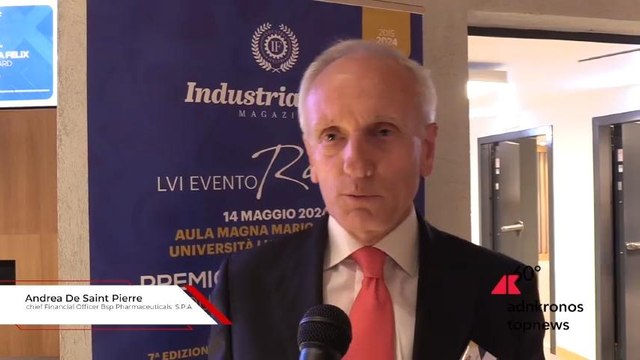 Industria Felix, De Saint Pierre (Bsp Pharmaceuticals): Investiti 100 milioni l'anno sulla crescita