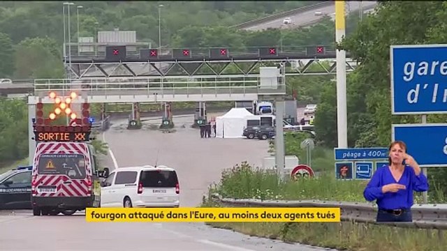 Deux agents pénitentiaires morts après l'attaque d'un fourgon pénitentiaire dans l'Eure