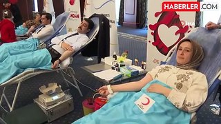Cumhurbaşkanı Erdoğan, Kan Ver Hayat Ver Programı'na katıldı