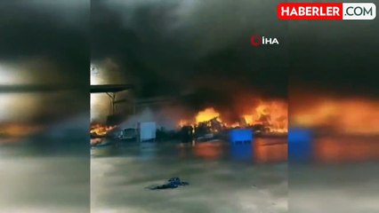 İsrail'de askeri üste yangın çıktı