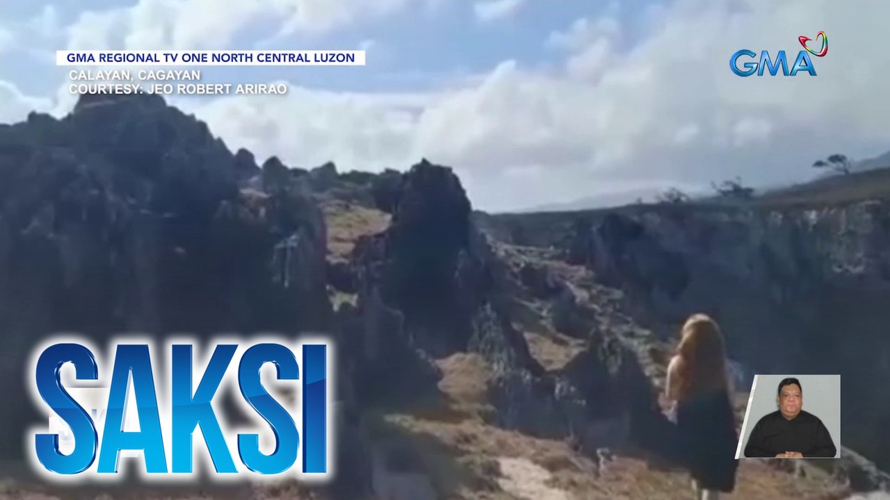 White sand beach at rock formations, dinarayo sa Calayan | Saksi